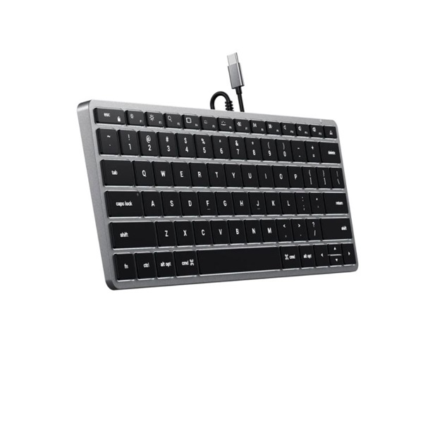 Satechi ST-UCSW1M Slim W1 US USB C asztroszürke billentyűzet Satechi ST-UCSW1M Slim W1 US USB C asztroszürke billentyűzet