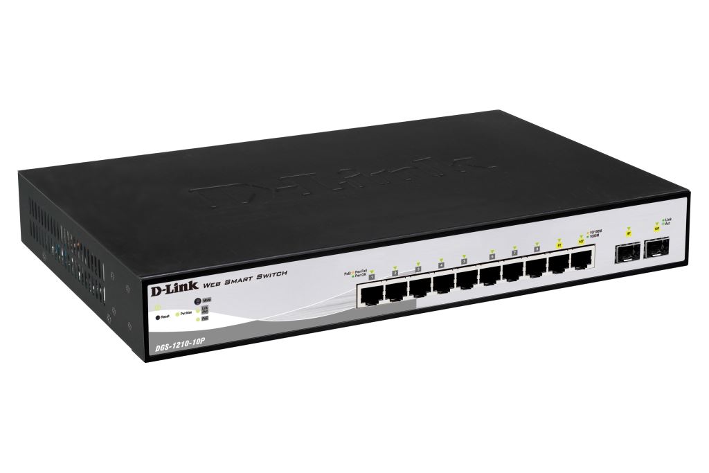 D-Link DGS-1210-10 10/100/1000Mbps 10 portos switch D-Link DGS-1210-10 10/100/1000Mbps 10 portos switch