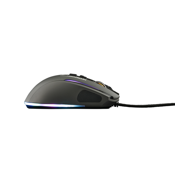 The G-Lab  KULT NITRO CORE RGB LED Gamer Egér fekete 