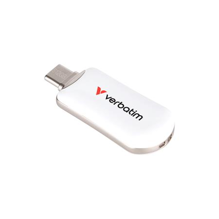 VERBATIM Plectra 512GB USB-C 3.2 Gen1 Pendrive Fehér