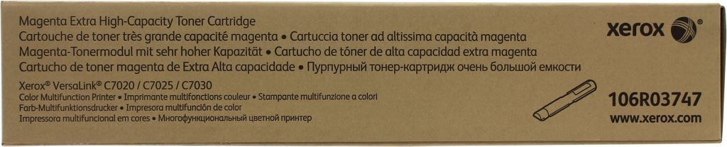 XEROX 106R03747 extra nagy kapacitású toner magenta XEROX 106R03747 extra nagy kapacitású toner magenta