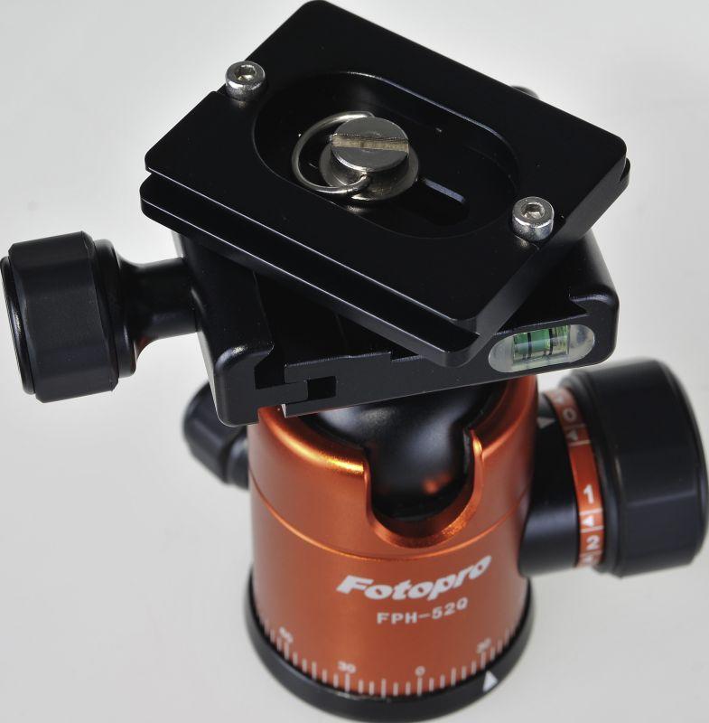 Rollei Fotopro QAL-50 gyorscseretalp (2 db), fekete Arca kompatibilis
