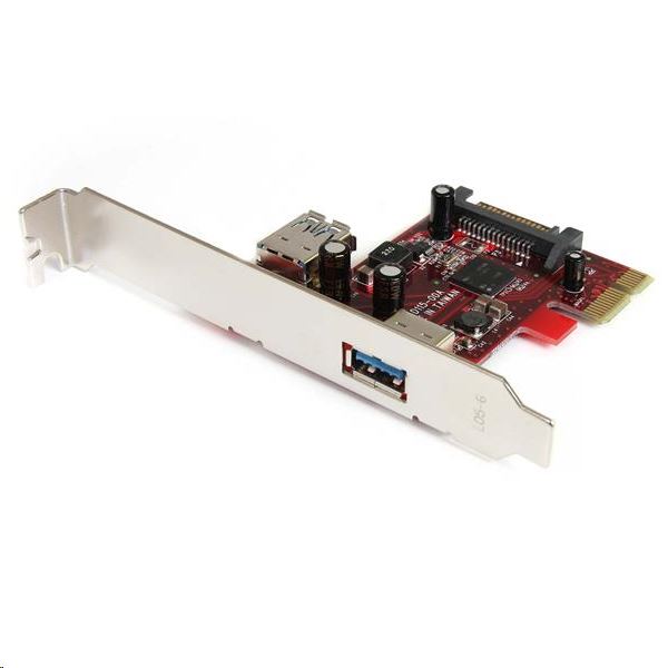 StarTech.com 1+1x USB 3.0 bővítő kártya PCIe (PEXUSB3S11) StarTech.com 1+1x USB 3.0 bővítő kártya PCIe (PEXUSB3S11)
