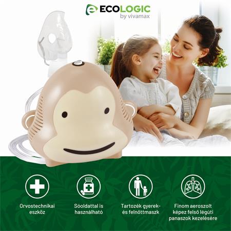 Ecologic Dr.Bongo Kompresszoros inhalátor