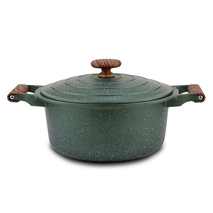 Nava Omega öntött alumínium lábas fedővel 24cm (10-255-031)