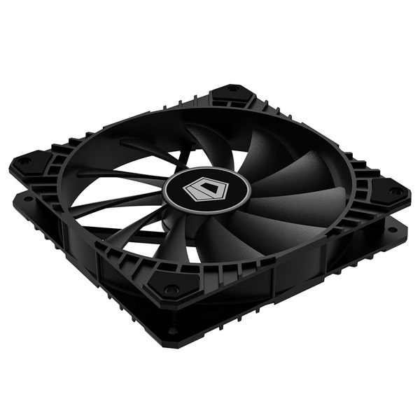 ID-Cooling 14cm WF-14025-XT BLACK 32,6dB  max. 130,48 m3/h 4pin PWM Cooler Fekete 