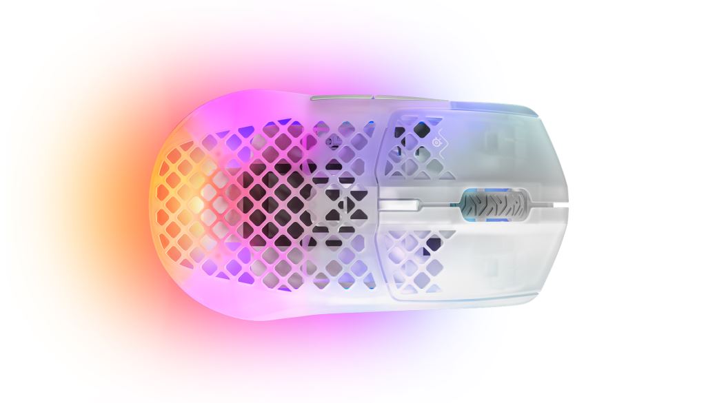 SteelSeries Aerox 3 Wireless Ghost vezeték nélküli optikai egér fehér (62610) SteelSeries Aerox 3 Wireless Ghost vezeték nélküli optikai egér fehér (62610)