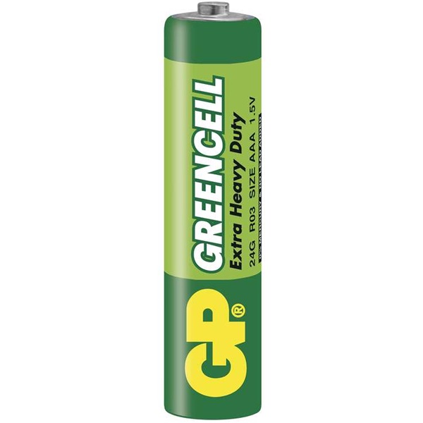 GP 1.5V Greencell 24G mini ceruza (AAA) elem (4db/blister)  (B1211)