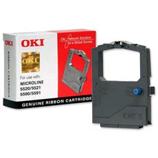 OKI 01126301 fekete szalag