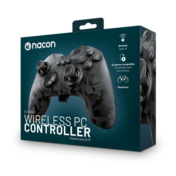 Nacon 2809123 GC-200WL vezeték nélküli Urban Camo PC kontroller Nacon 2809123 GC-200WL vezeték nélküli Urban Camo PC kontroller
