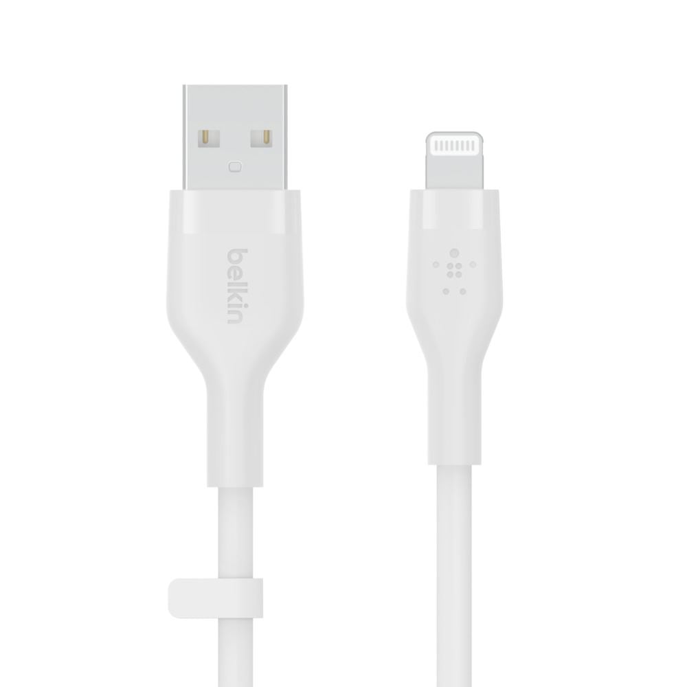 Belkin BOOST CHARGE Flex USB-A - Lightning kábel 1m fehér (CAA008bt1MWH)