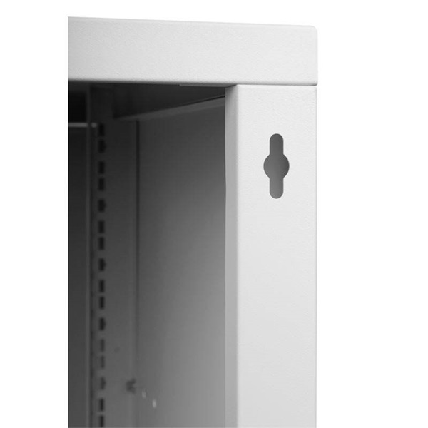 Stalflex 9U fali rack szekrény 19" 450mm szürke (RC19-9U-450MG)