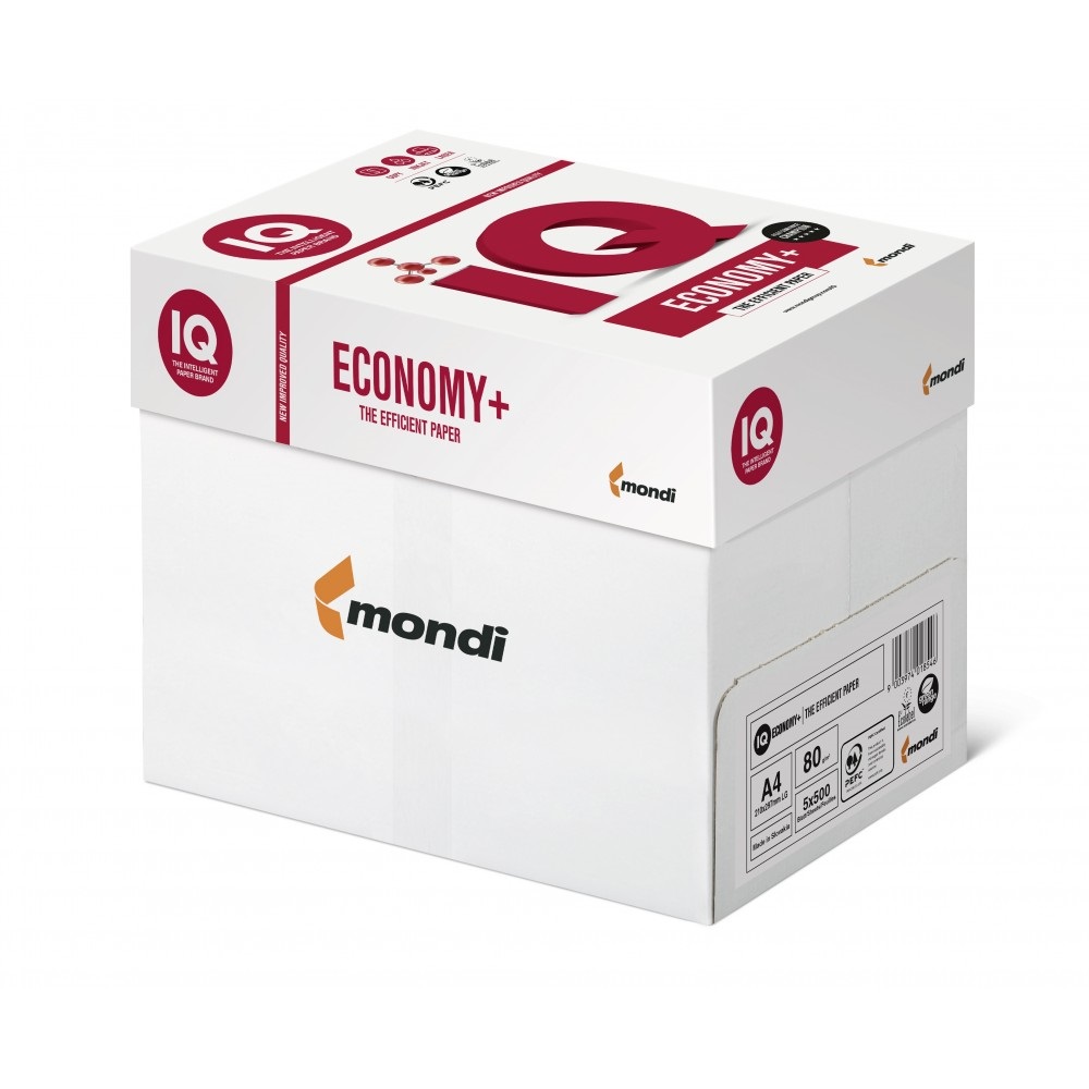 Mondi Másolópapír A4, 80g,  Economy+ 500ív/csomag,