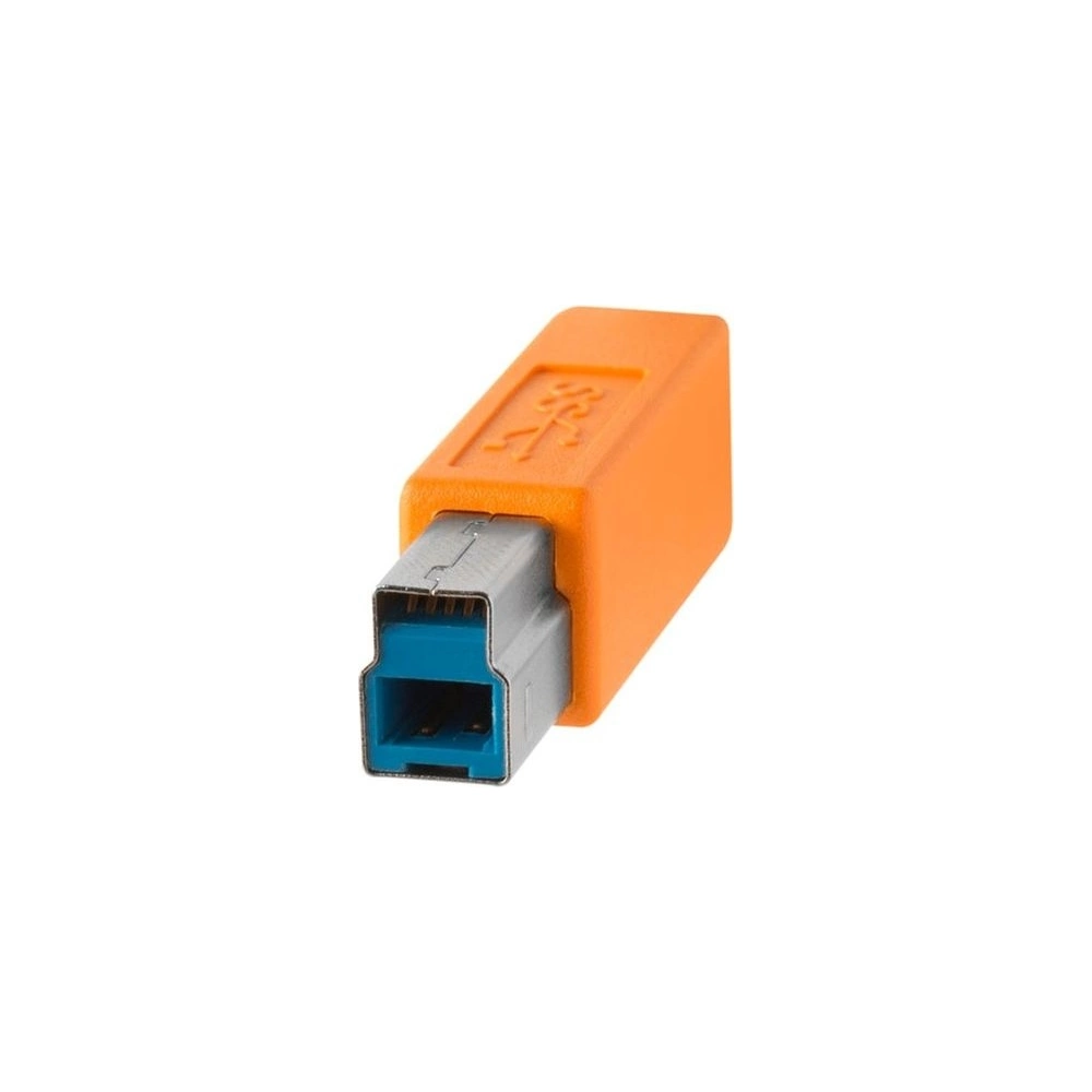 TetherPro USB-C to 3.0 Male B 4.6m Narancs
