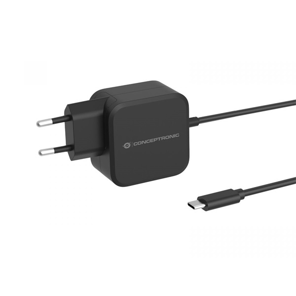 Conceptronic  OZUL04BE USB-C  67W 3,3-21V 1,8m Univerzális Töltő adapter Fekete  
