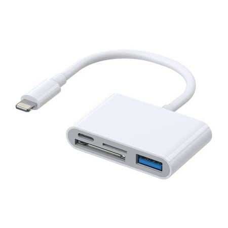 Joyroom S-H142 Lightning - USB OTG adapter / SD kártya olvasó