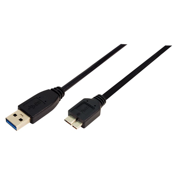 LogiLink CU0037 USB 3.0 A -> B Micro 2x apa kábel 0.6m LogiLink CU0037 USB 3.0 A -> B Micro 2x apa kábel 0.6m