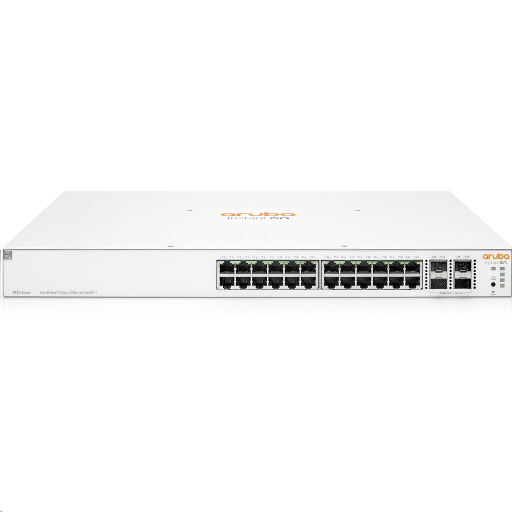 HPE Aruba Instant On 1930 24 portos PoE switch (JL684A) HPE Aruba Instant On 1930 24 portos PoE switch (JL684A)