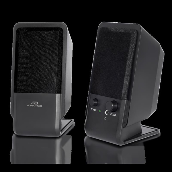 Advance SOUNDPHONICS 4W RMS 2.0 3,5 mm Jack  fekete Hangszóró   