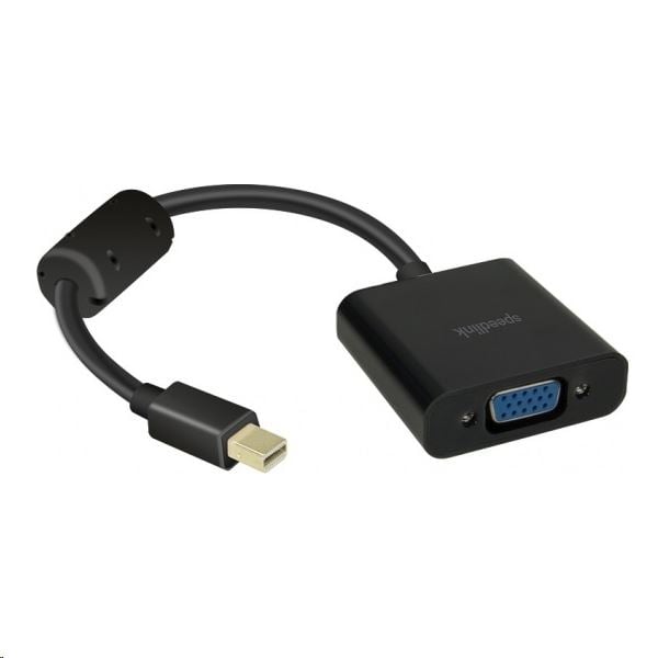 Speedlink Mini DisplayPort -> VGA adapter fekete (SL-170011-BK) Speedlink Mini DisplayPort -> VGA adapter fekete (SL-170011-BK)