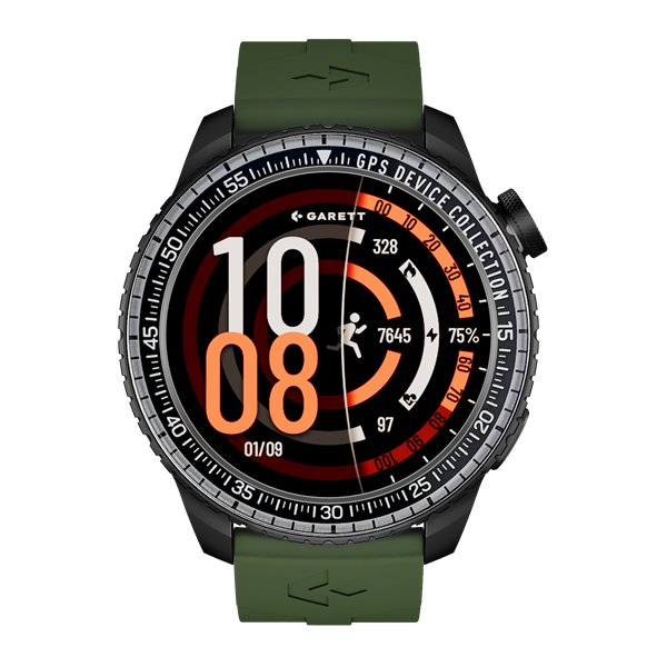GARETT    Compass GPS Férfi Okosóra Fekete