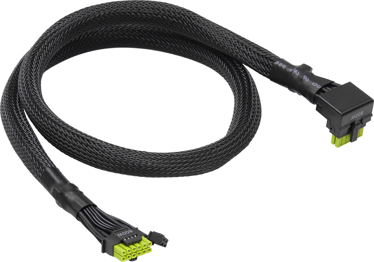 ASRock 12V-2x6 600W /L-Type Cable - PC belső kábel