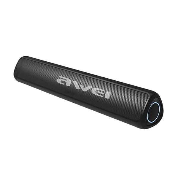 Awei Y333 hordozható Bluetooth hangszóró fekete
