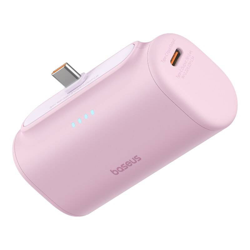Baseus Compact USB-C 5000mAh  20W Powerbank Pink 