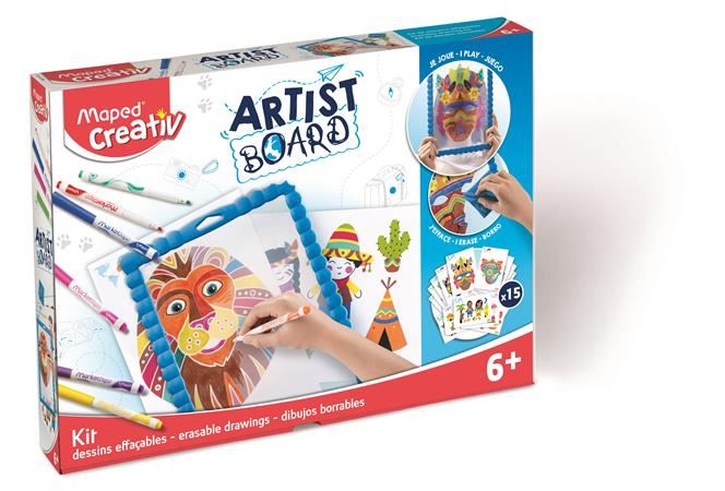 Maped Creativ "Artist Board" kreatív készségfejlesztő tábla kalandos világ (IMAC907101) Maped Creativ "Artist Board" kreatív készségfejlesztő tábla kalandos világ (IMAC907101)