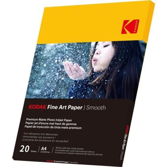 KODAK Fine Art Smooth 230g A4  20db fotópapír   