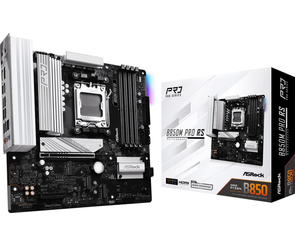 ASRock B850M Pro RS alaplap (90-MXBR60-A0UAYZ)