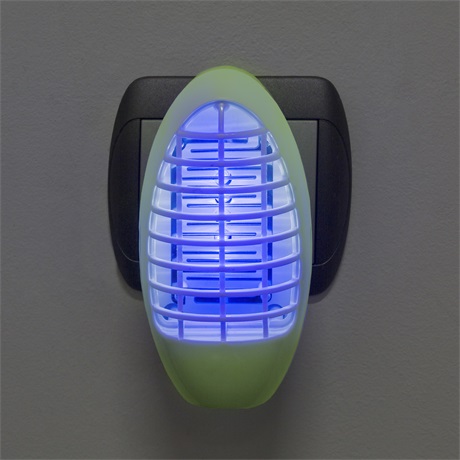Garden of Eden 55650 ELEKTROMOS ROVARCSAPDA - LED-ES, TISZTÍTÓ KEFÉVEL - 230V, 800 V, 11 CM