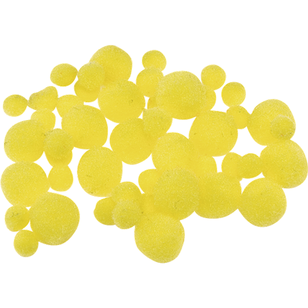 Knorr Prandell sárga 8-20 mm 100 db/csomag pompom Knorr Prandell sárga 8-20 mm 100 db/csomag pompom