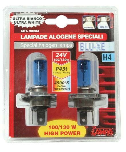 Lampa Blu-Xe 24V H4 100/130W izzó, pár (0198283)