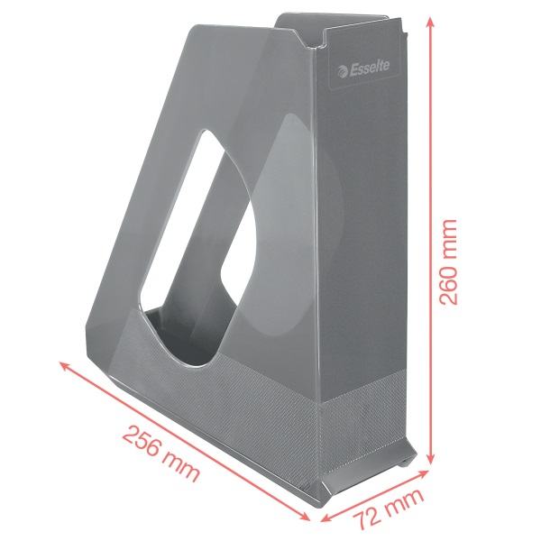 Esselte ColourBreeze áttetsző korall iratpapucs