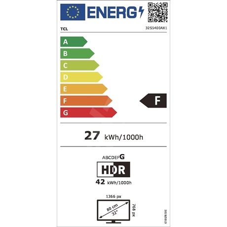 Tcl 32S5400A HD ANDROID SMART LED TV