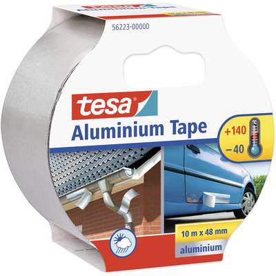 Tesa hőálló ragasztószalag, alumínium ragasztószalag 10 m x 50 mm tesa 56223-00000-00 Tesa hőálló ragasztószalag, alumínium ragasztószalag 10 m x 50 mm tesa 56223-00000-00