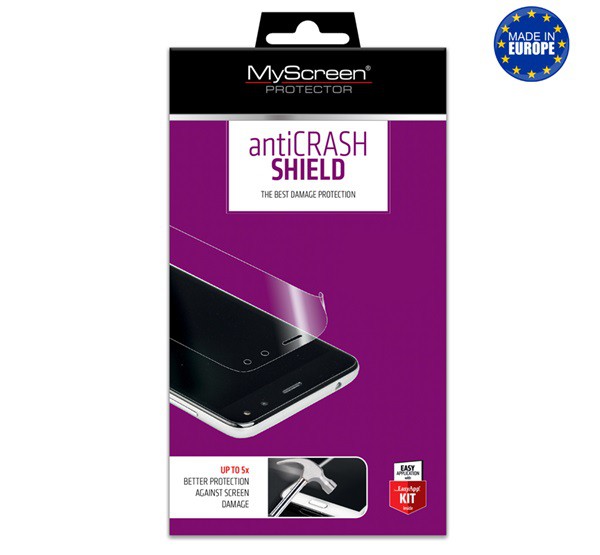 MYSCREEN ANTI CRASH képernyővédő fólia (extra karcálló, 3H) ÁTLÁTSZÓ [Evolveo Strongphone G9]