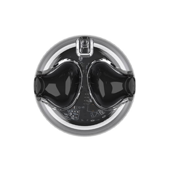  SBOX EB-TWS12B bluetooth v5.4 in-ear fülhallgató mikrofonnal  EDR Fekete