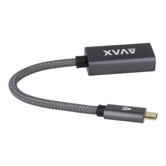 AVAX AD903 PRIME Type C - HDMI 2.0 4K/60Hz adapter 