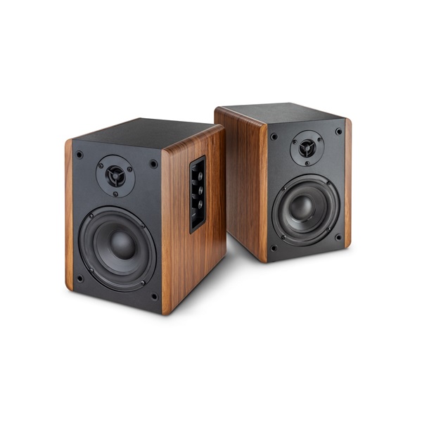 WaveMaster  BASE  30W RMS Bluetooth  RCA  2.0  Hangszóró Barna fa és szürke