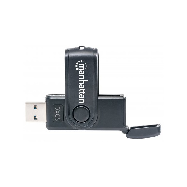Manhattan 24in1 USB3.0 külső író/olvasó Kártyaolvasó  