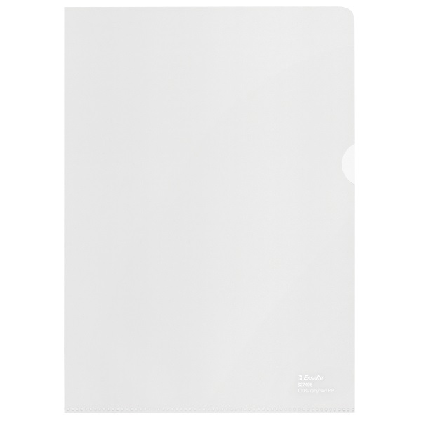 Esselte Recycled A4 narancsos 100mikronos 100db genotherm