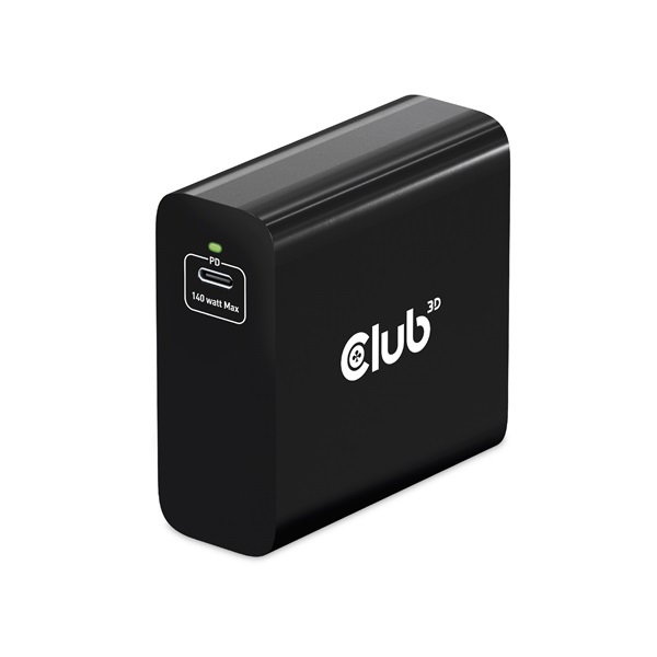 Club 3D   CAC-1914EU 140W GaN USB-C  PD 3.1 Hálózati Töltő