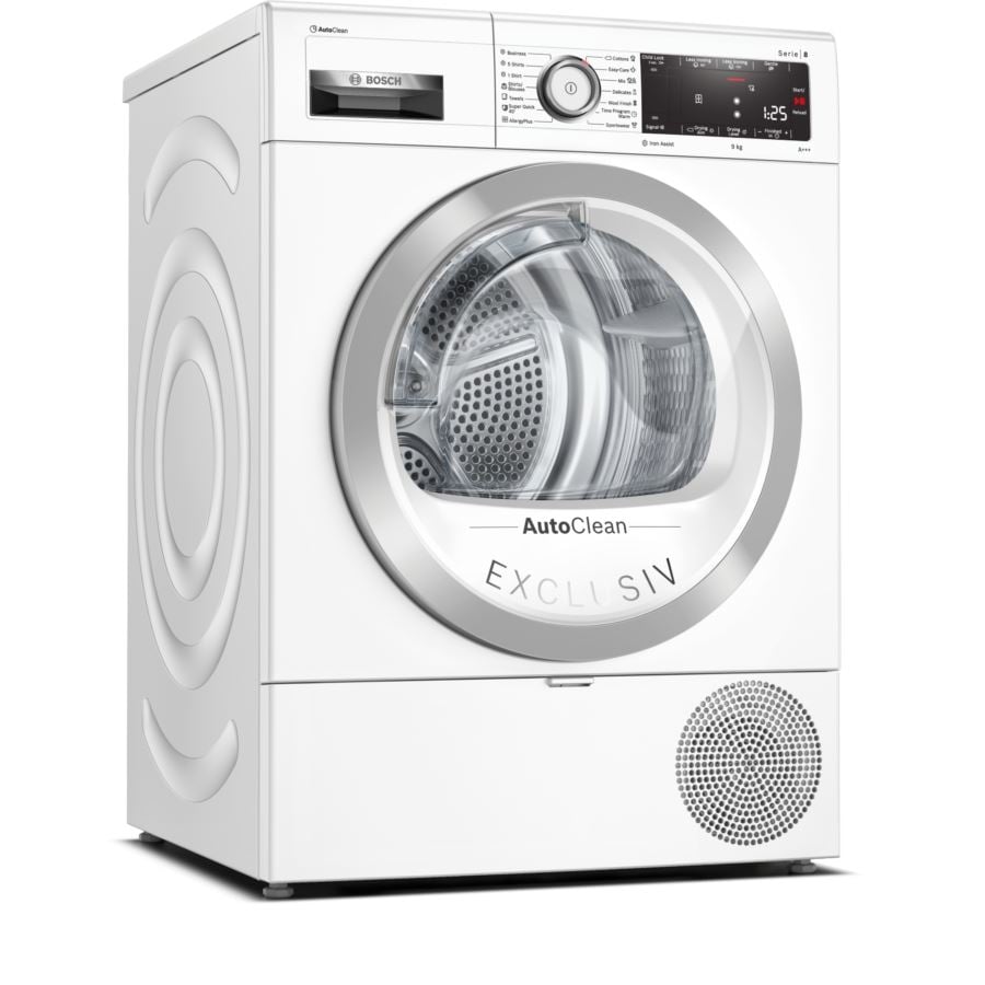 Bosch WTX87K00BY szárítógép fehér