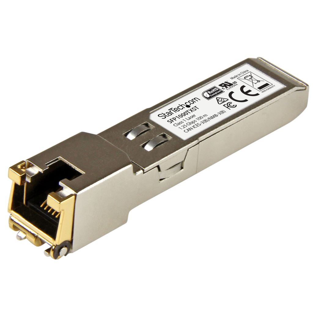 Startech.com Fiber SFP Transceiver RJ45 (SFP1000TXST) Startech.com Fiber SFP Transceiver RJ45 (SFP1000TXST)