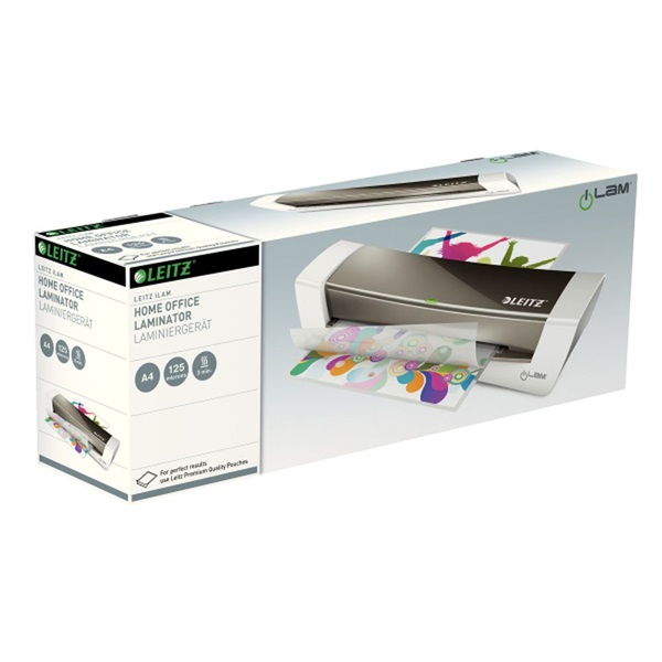 LEITZ "iLam Home Office" A4 laminálógép  (73680089) szürke