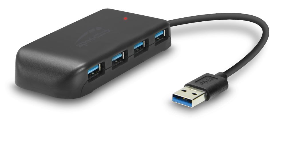 Speedlink Snappy Evo 7 portos USB 3.0 Hub fekete (SL-140108-BK) Speedlink Snappy Evo 7 portos USB 3.0 Hub fekete (SL-140108-BK)