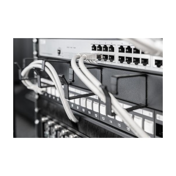 DIGITUS Kábelrendező panel 1U, 19" (DN-97602)