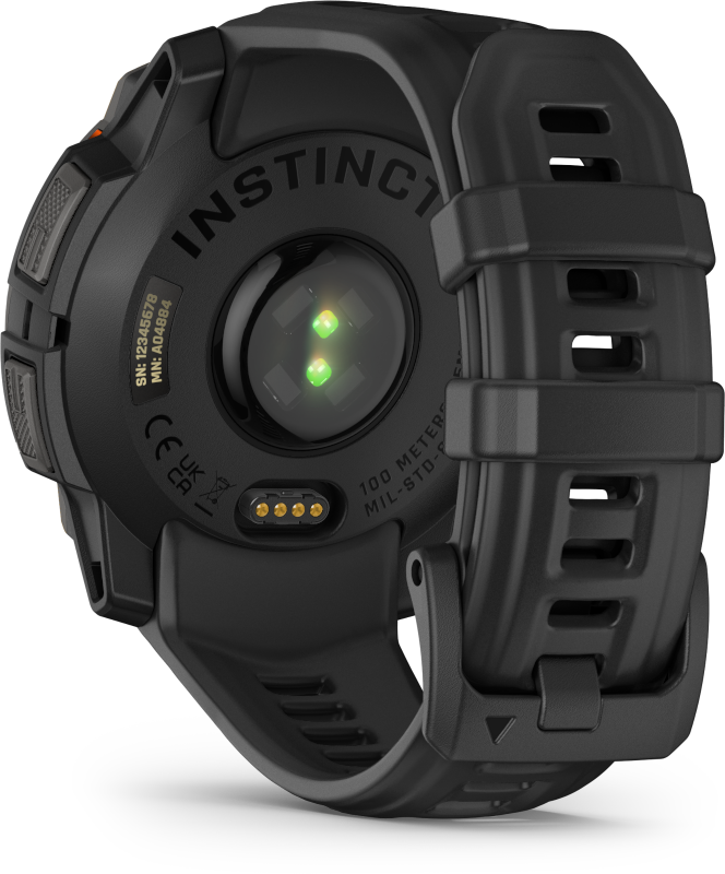 Garmin Instinct 3 45mm SOLAR okosóra fekete